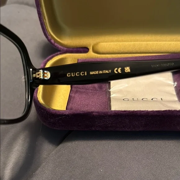 Gucci Black Square Glasses - Picture 2 of 7